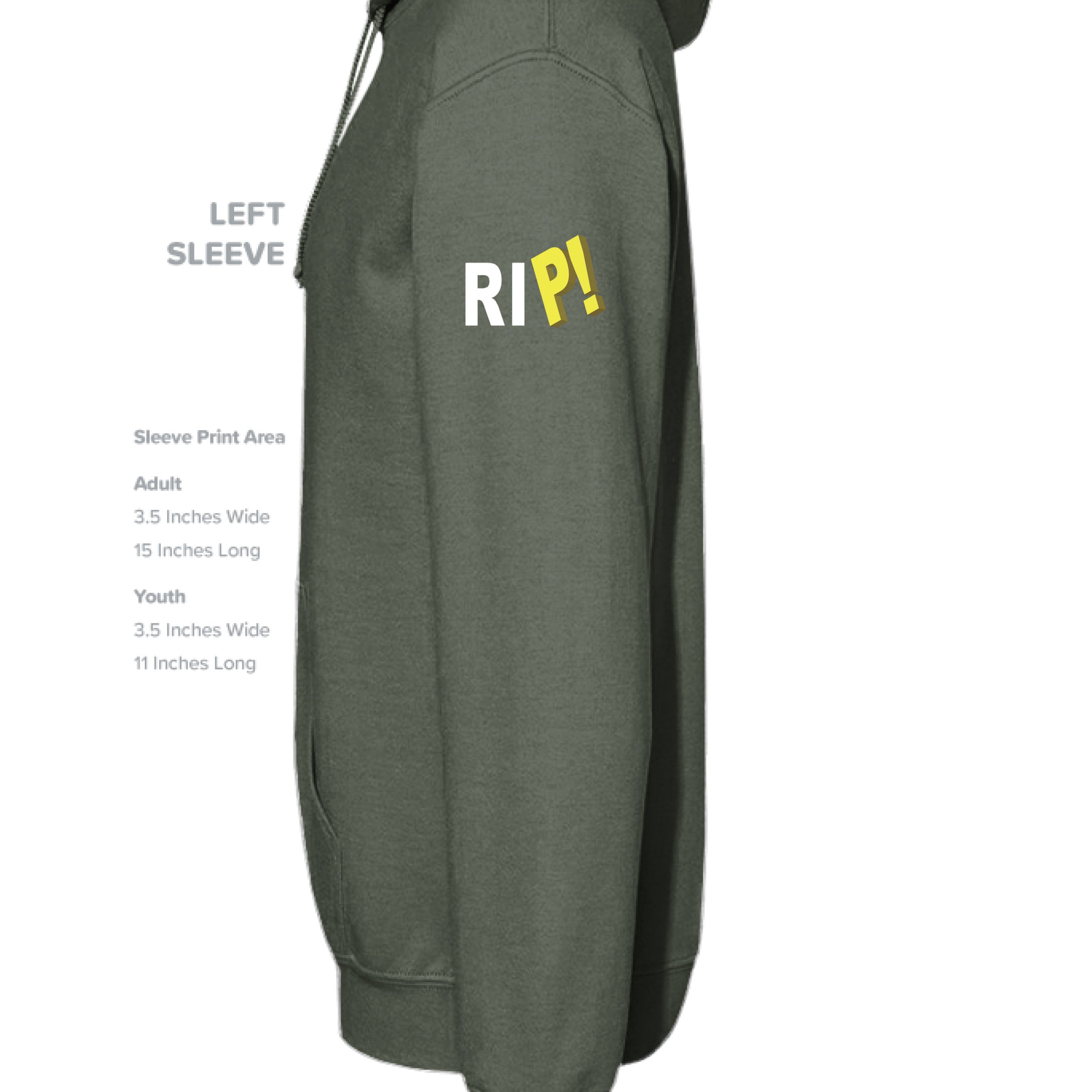 MILITARY GREEN - SLEEVE_LEFT