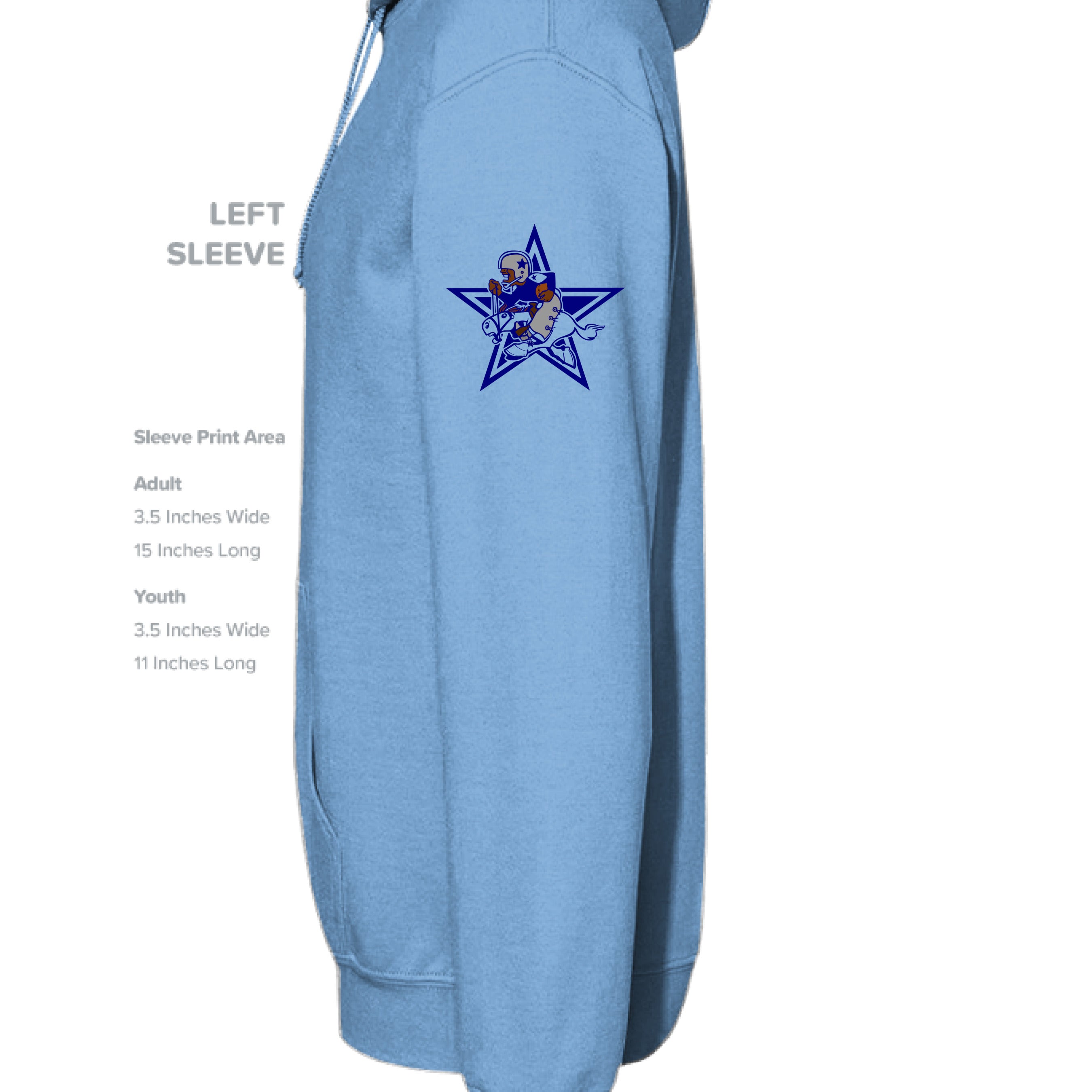 CAROLINA BLUE - SLEEVE_LEFT